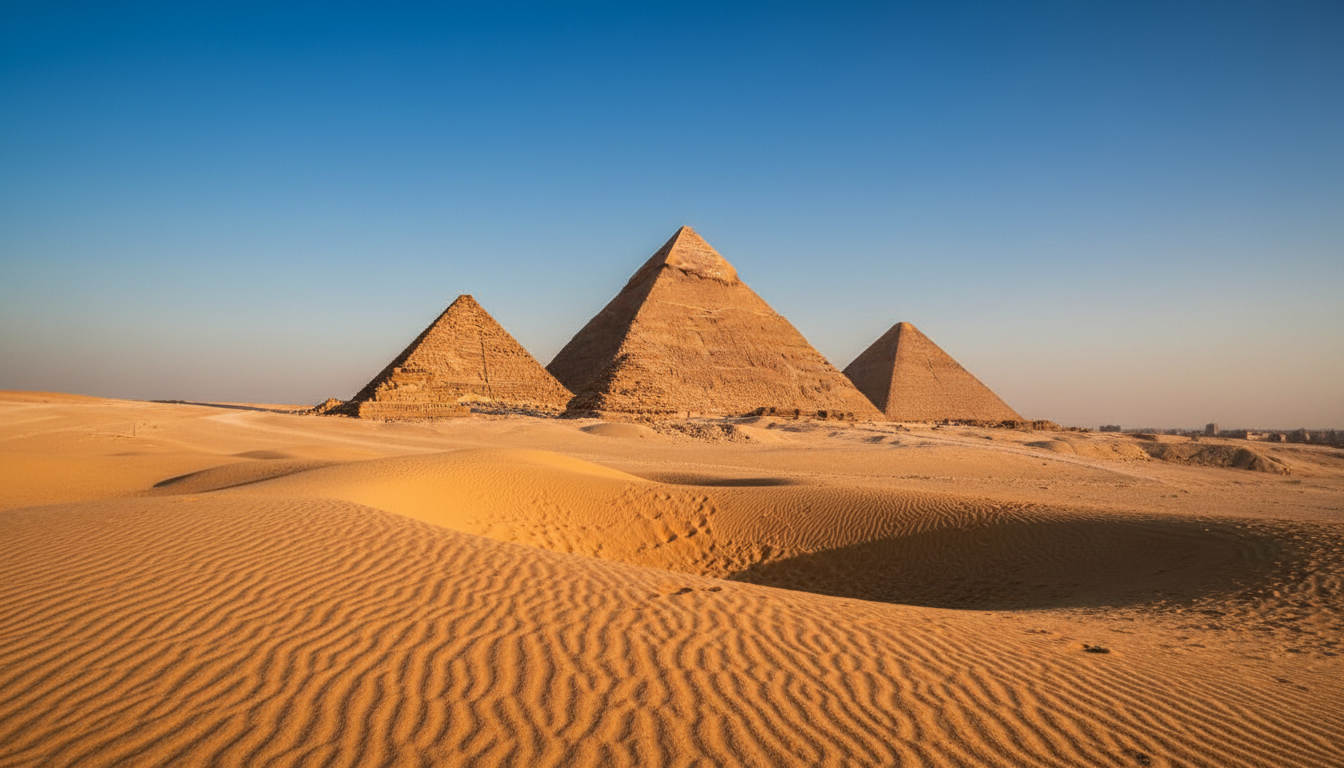 Egypt — Great Pyramids and Sphinx