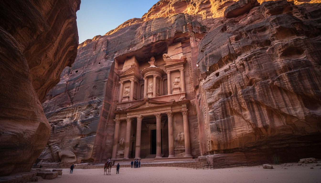 Jordan — Ancient city of Petra